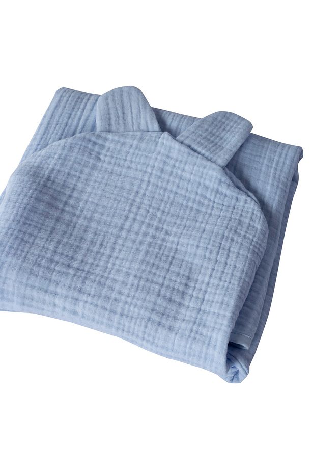 Musselin-Badeponcho - 100% Bio-Baumwolle