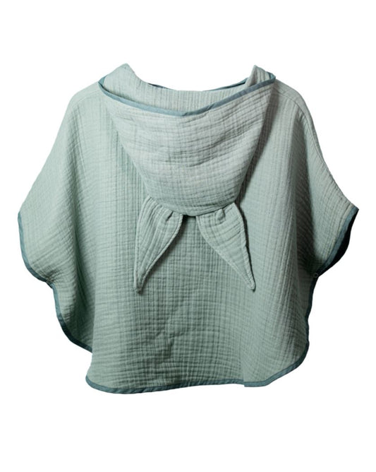 Musselin-Badeponcho - 100% Bio-Baumwolle